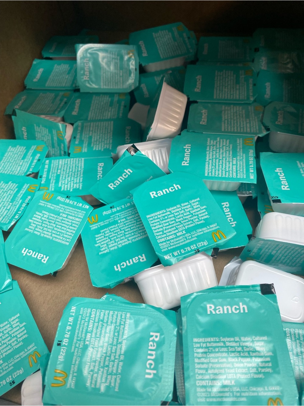 McDonald’s Creamy Ranch Dipping Sauce (Lot Of 25)
